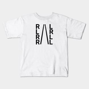 Paradiddle: RLRR LRLL Drum Rudiment Enthusiast Kids T-Shirt